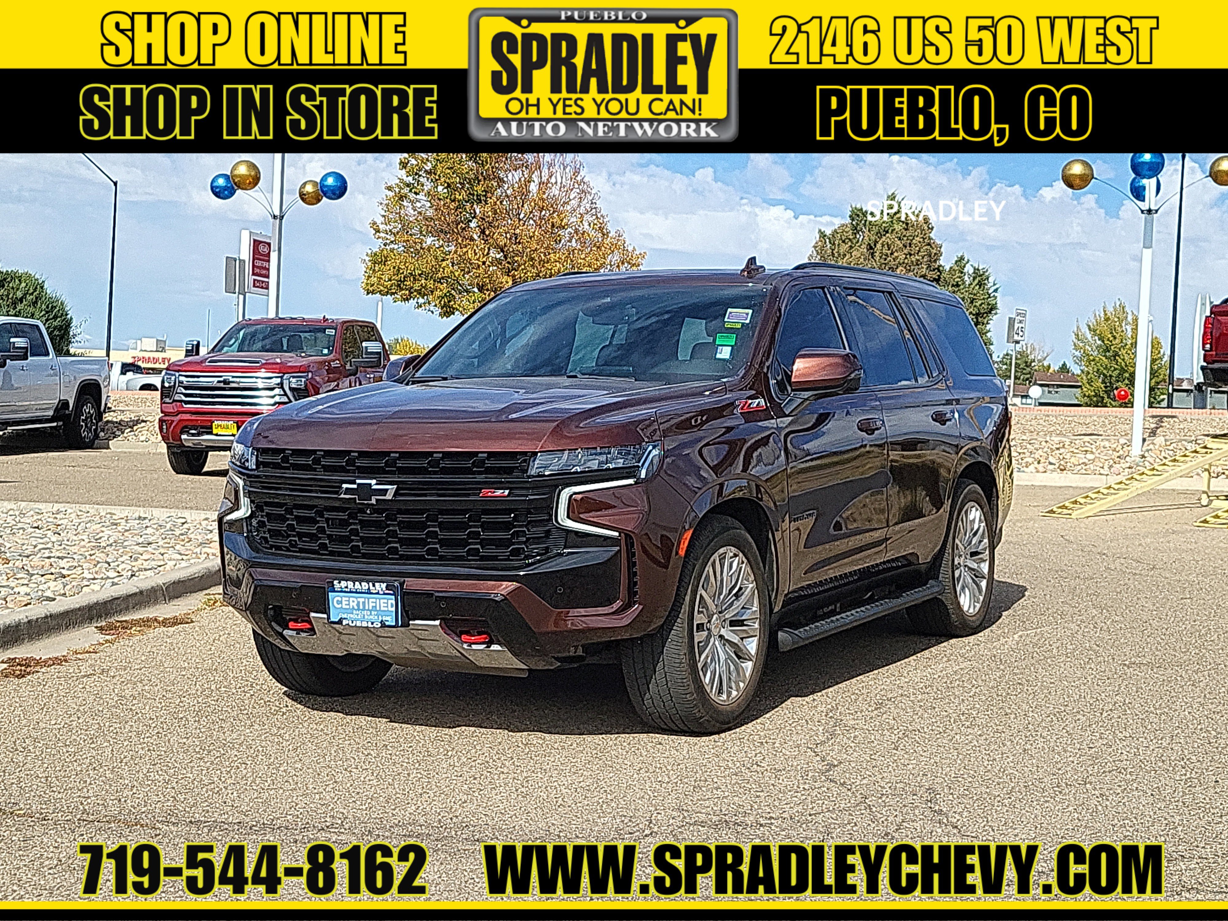 Certified 2023 Chevrolet Tahoe Z71 w/ Z71 Off-Road Package