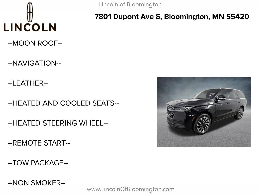 Used 2025 Lincoln Navigator Black Label AWD/4WD image 5