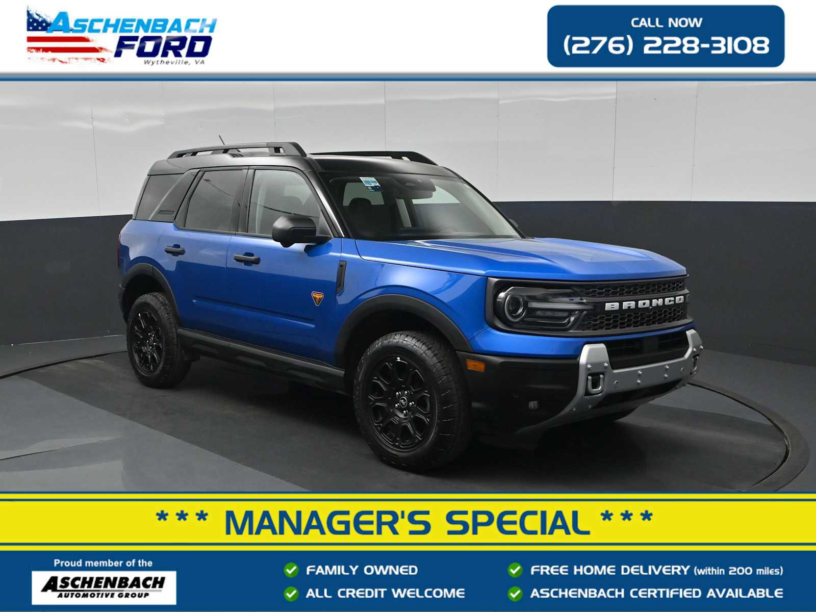 Used 2025 Ford Bronco Sport Badlands AWD/4WD image 1