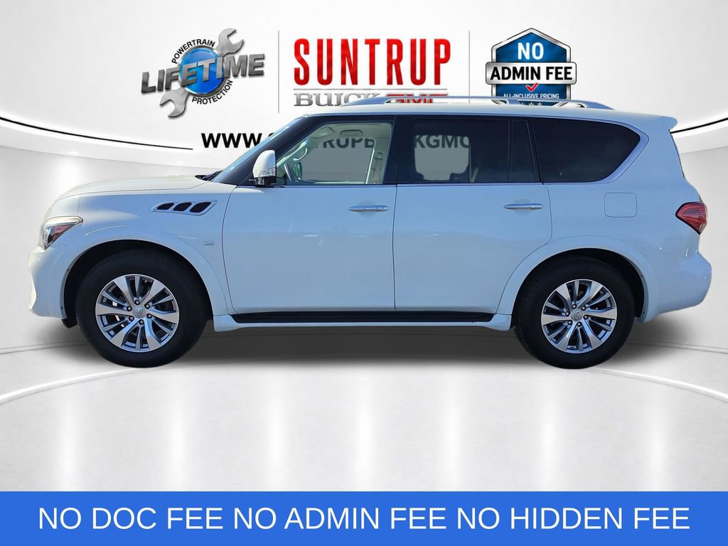 Used 2017 INFINITI QX80 4WD w/ Driver Assistance Package image 2