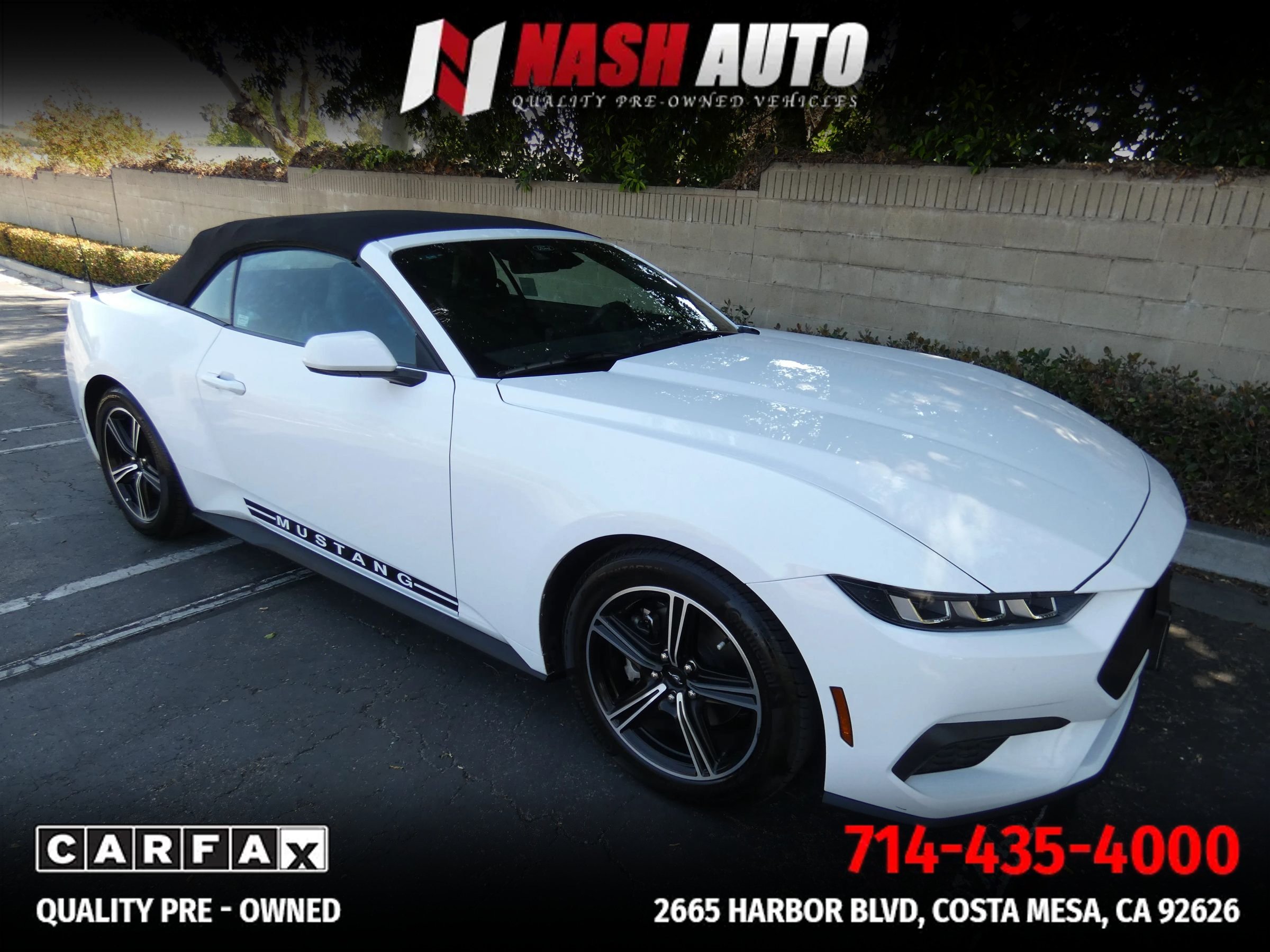Used 2024 Ford Mustang Convertible RWD image 66
