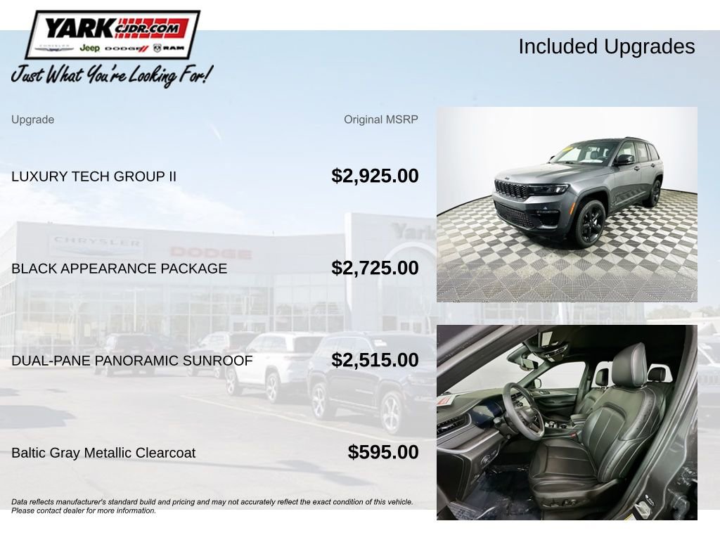 Certified 2025 Jeep Grand Cherokee Limited w/ Luxury Tech Group II image 5