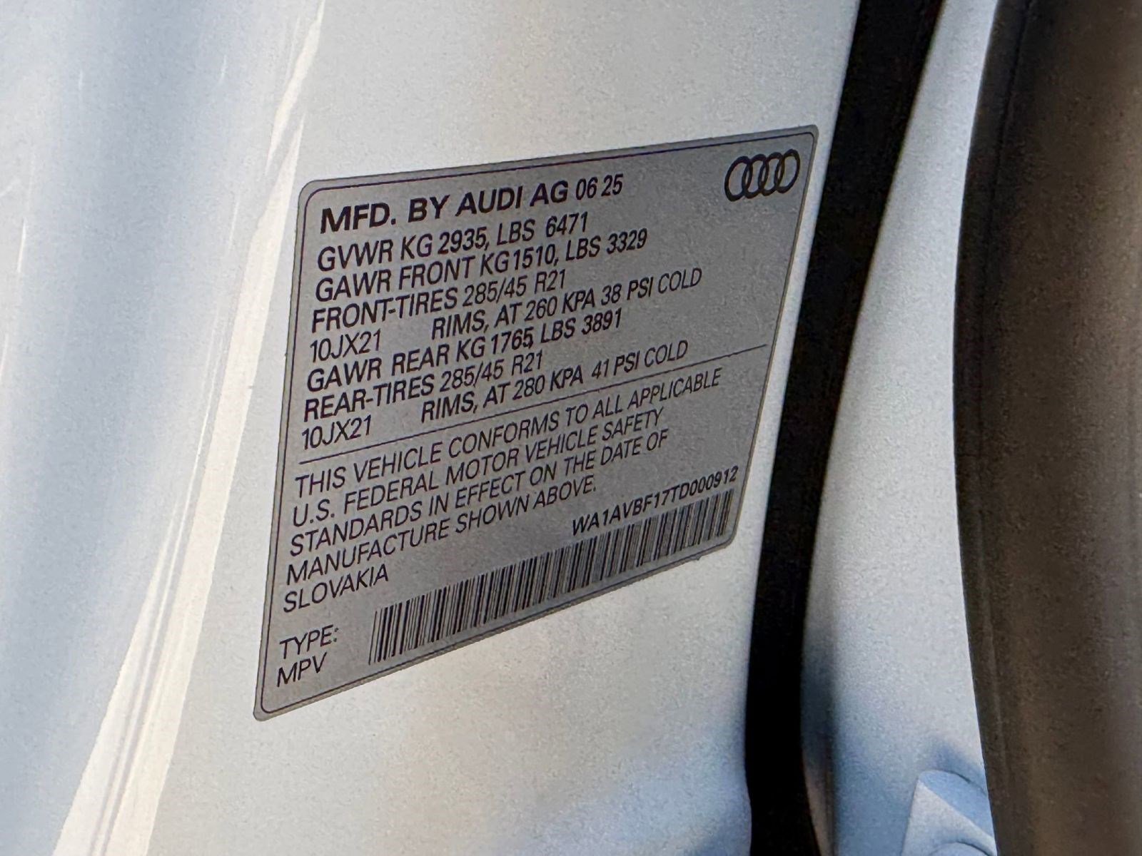 New 2026 Audi Q8 Premium image 20