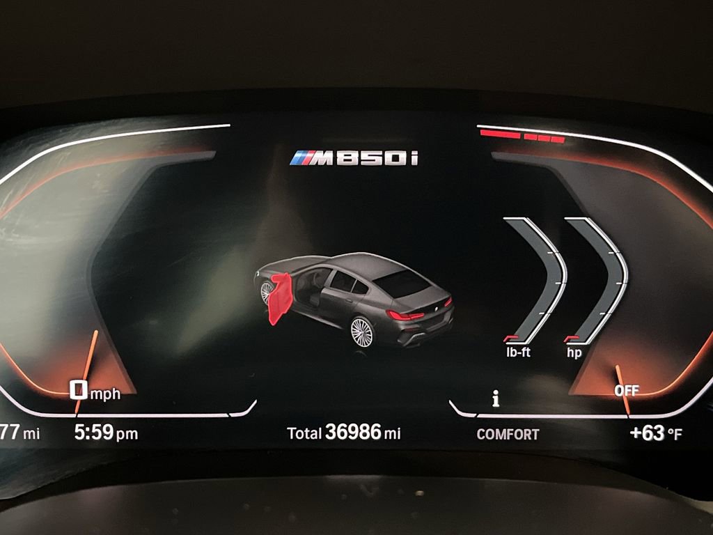 Used 2023 BMW M850i Gran Coupe xDrive w/ Driving Assistance Package image 15