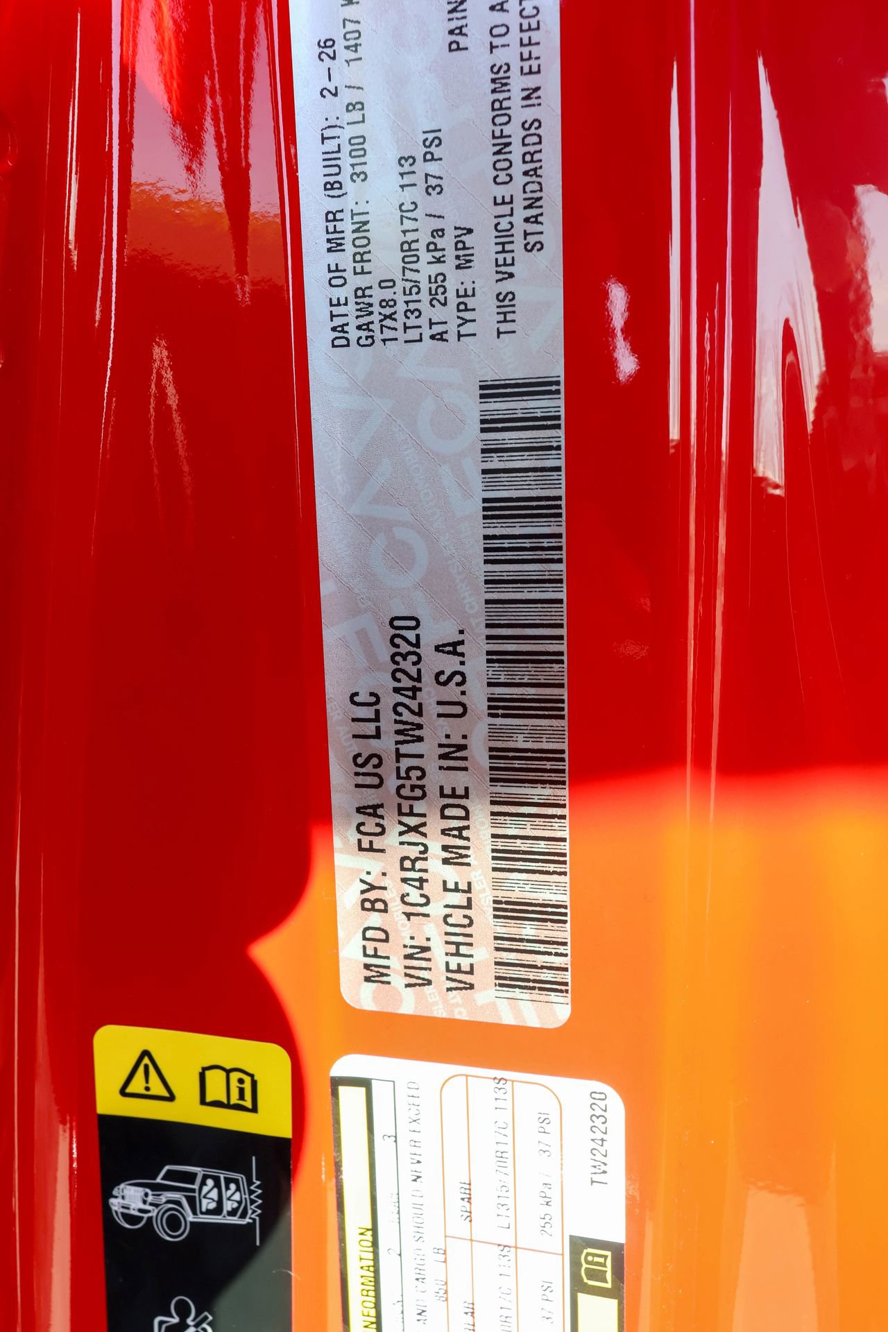 New 2026 Jeep Wrangler Unlimited Rubicon image 35