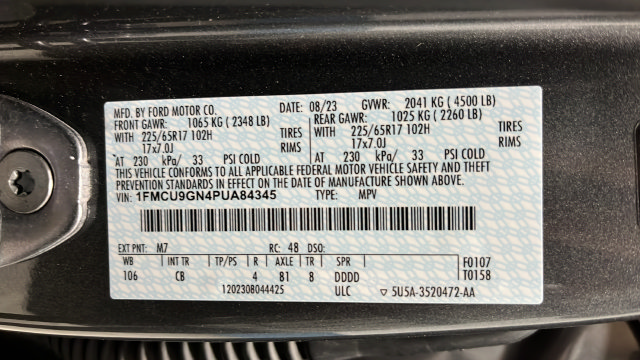Used 2023 Ford Escape Active w/ Tech Pack #2 AWD/4WD image 27