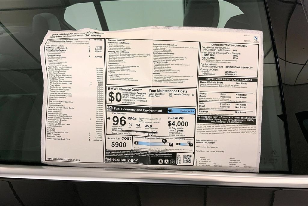 New 2026 BMW i5 eDrive40 w/ Premium Package AWD/4WD image 12