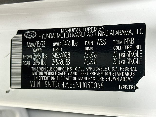 Used 2022 Hyundai Santa Cruz SEL w/ Activity Package FWD image 24