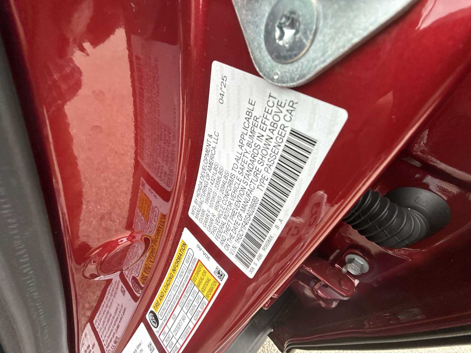 Used 2025 Honda Accord SE image 34