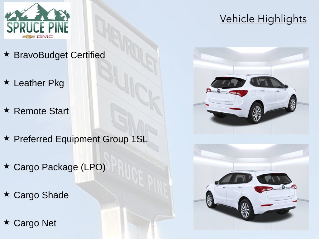 Used 2019 Buick Envision Essence w/ LPO, Cargo Package FWD image 8