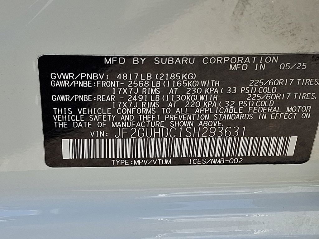 Used 2025 Subaru Crosstrek 2.0i Premium image 26