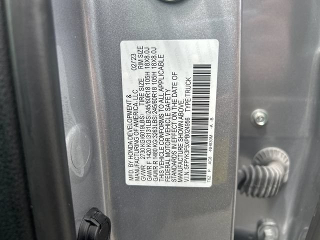 Used 2023 Honda Ridgeline RTL image 33
