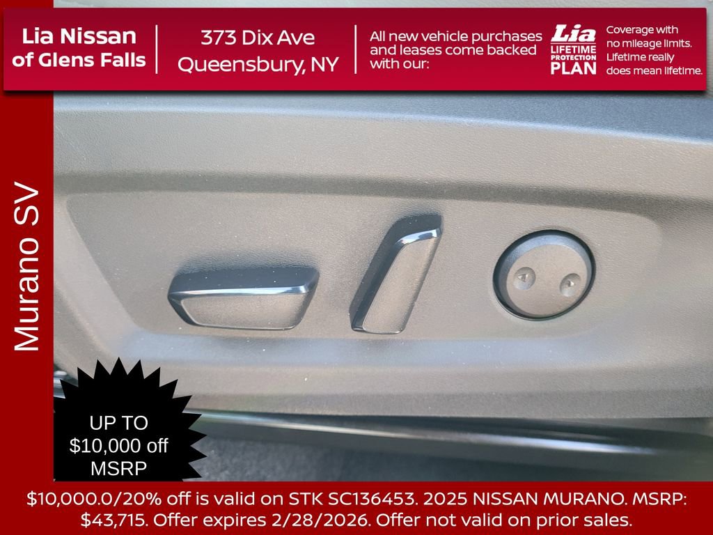 New 2025 Nissan Murano SV image 11