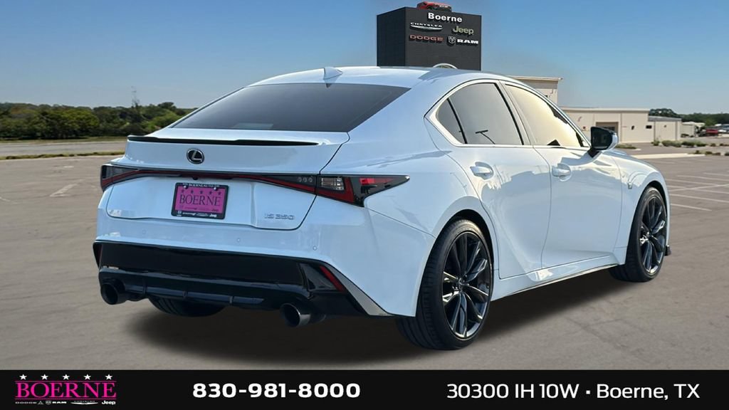 Used 2023 Lexus IS 350 F Sport w/ Memory Package RWD image 3