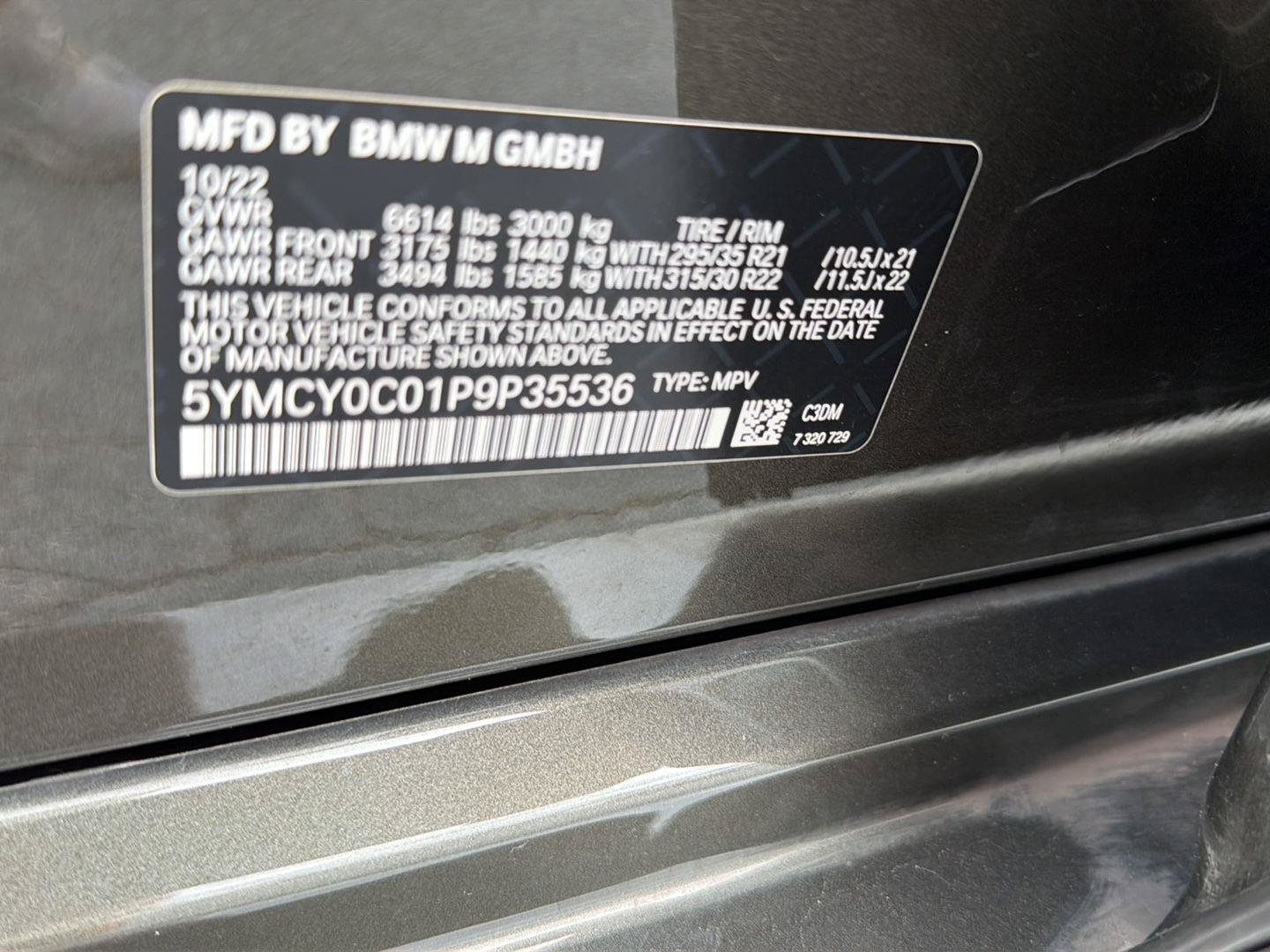 Used 2023 BMW X6 M w/ Competition Package AWD/4WD image 43