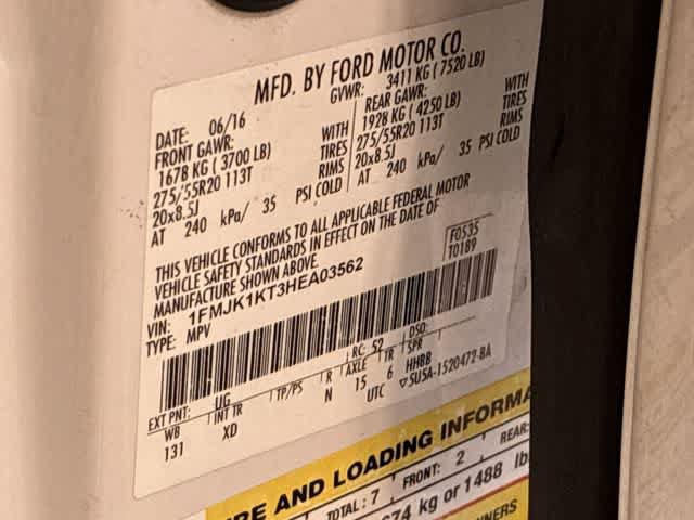 Used 2017 Ford Expedition EL Limited w/ Equipment Group 301A RWD image 40