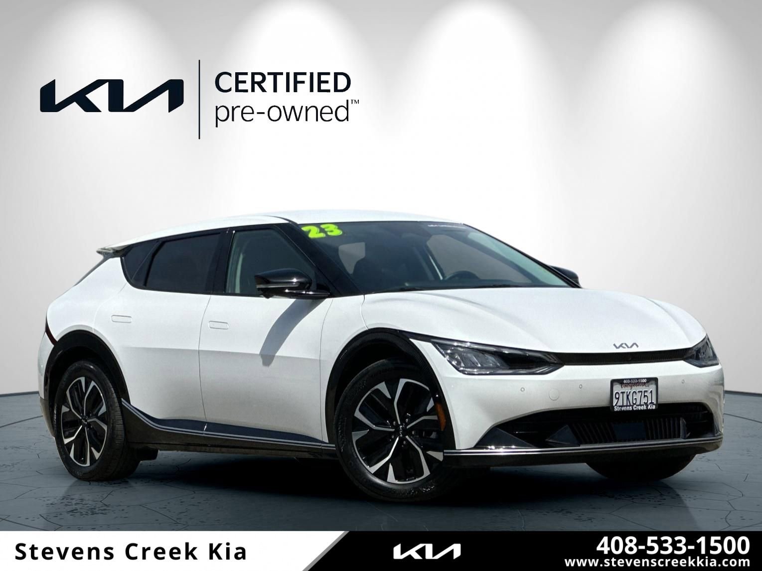 Certified 2023 Kia EV6 Wind w/ Wind Technology Package RWD image 1
