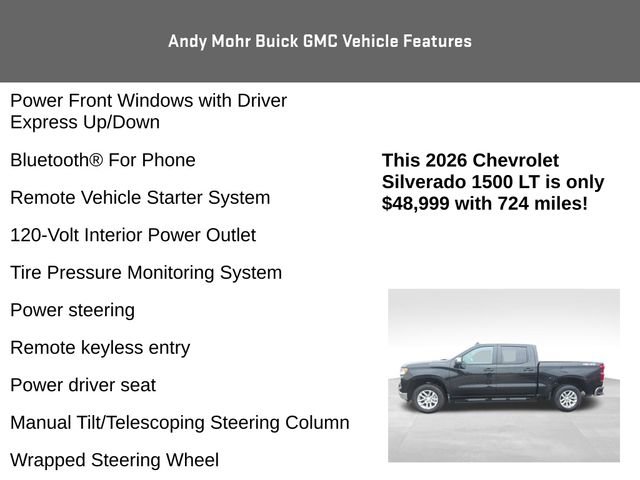 Used 2026 Chevrolet Silverado 1500 LT image 12