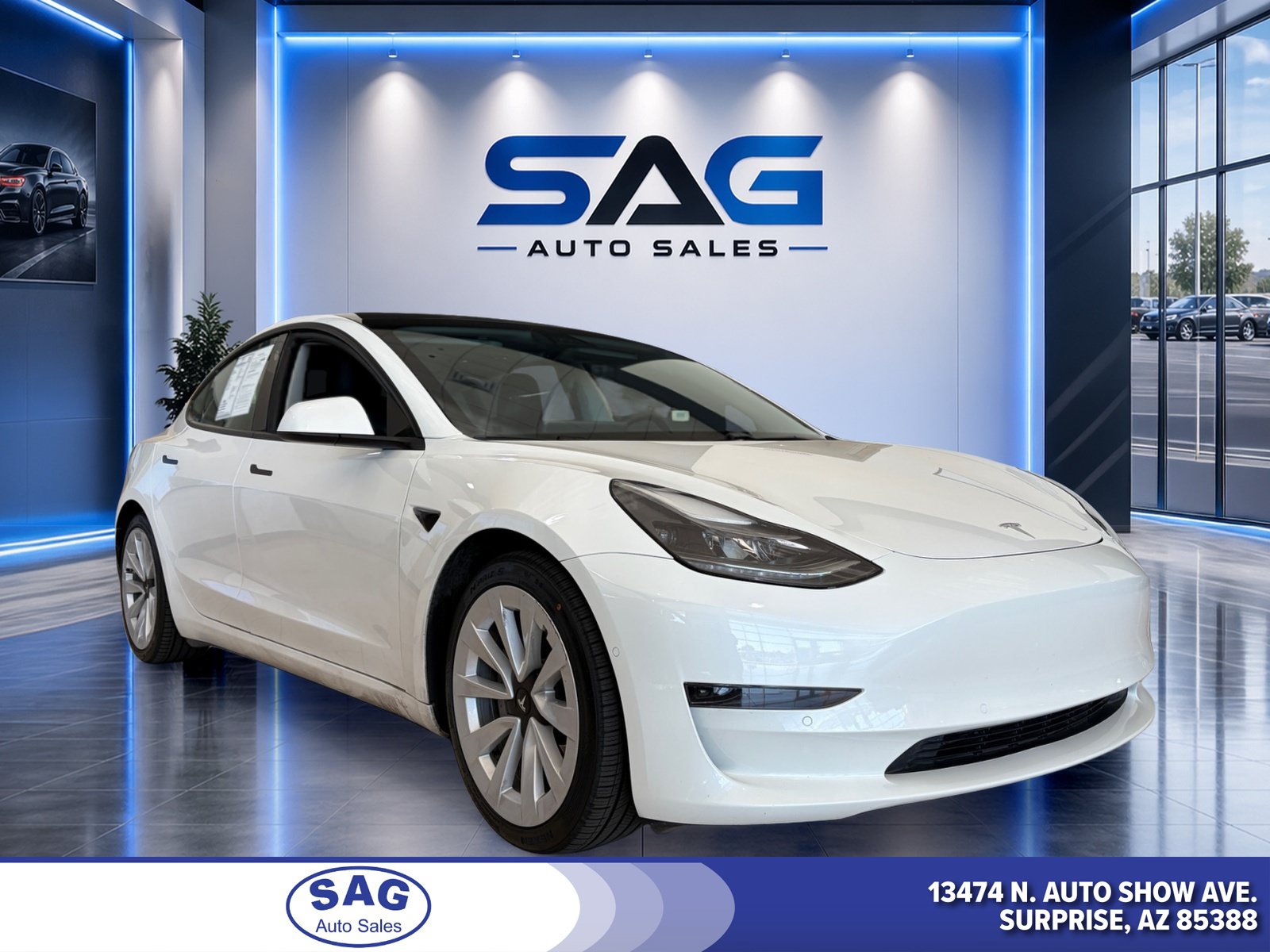 Used 2021 Tesla Model 3 Standard Range Plus