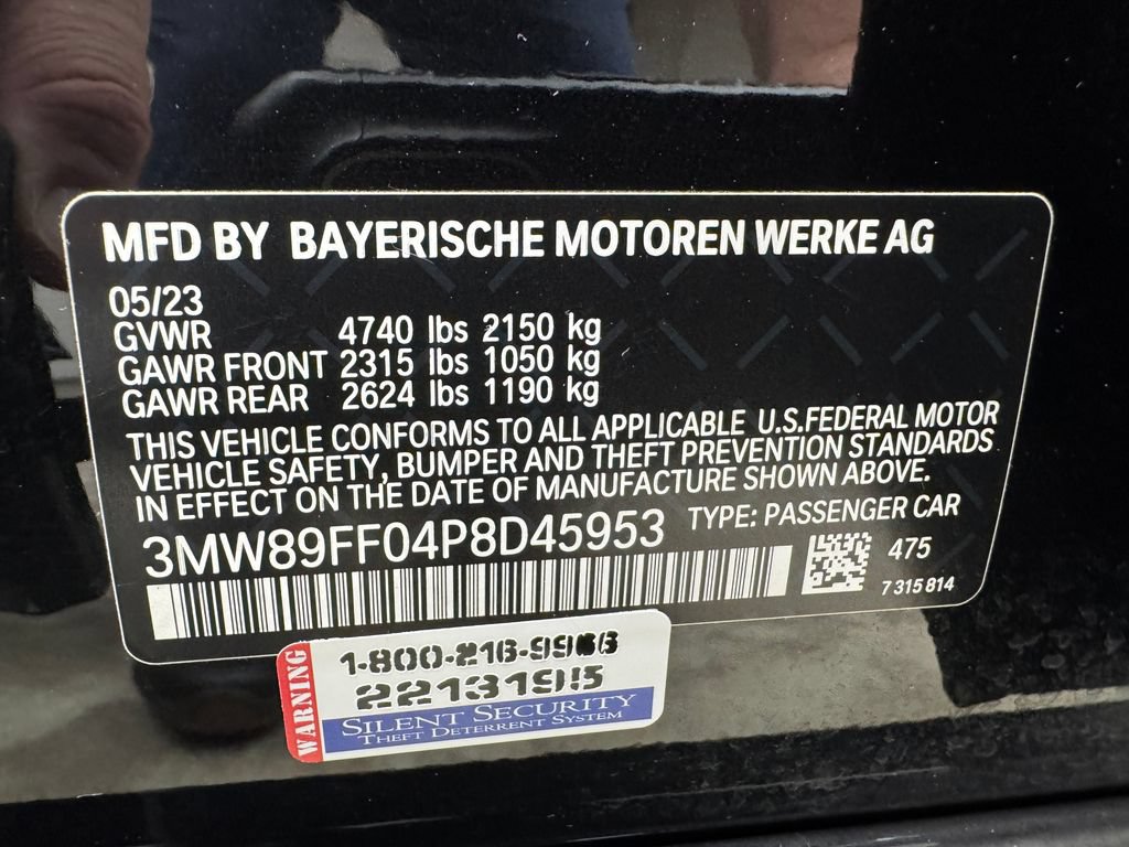Certified 2023 BMW 330i xDrive Sedan w/ Convenience Package AWD/4WD image 33