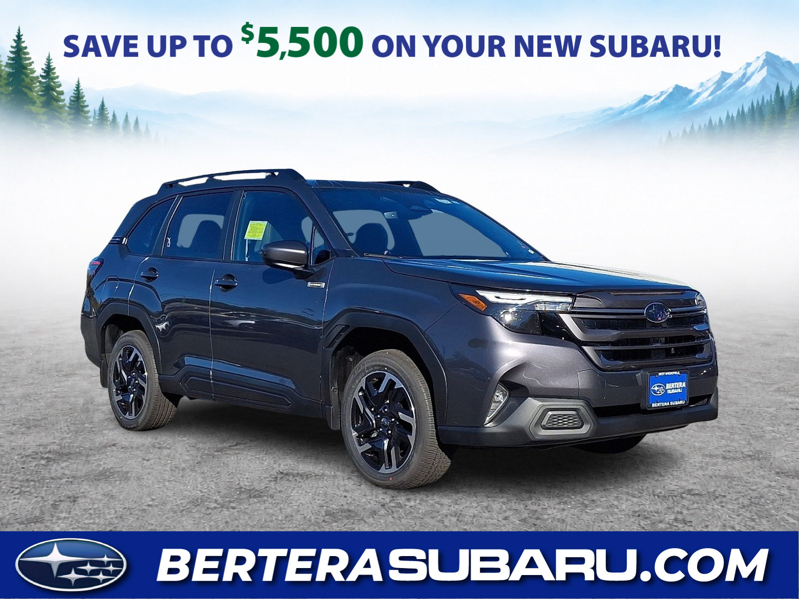 New 2026 Subaru Forester Premium AWD/4WD image 1