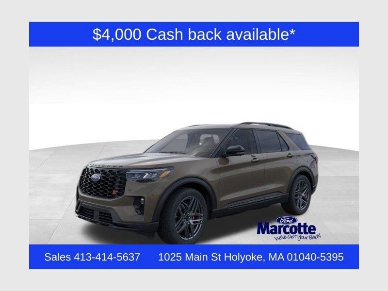 New 2026 Ford Explorer ST w/ Sun And Sound Package
