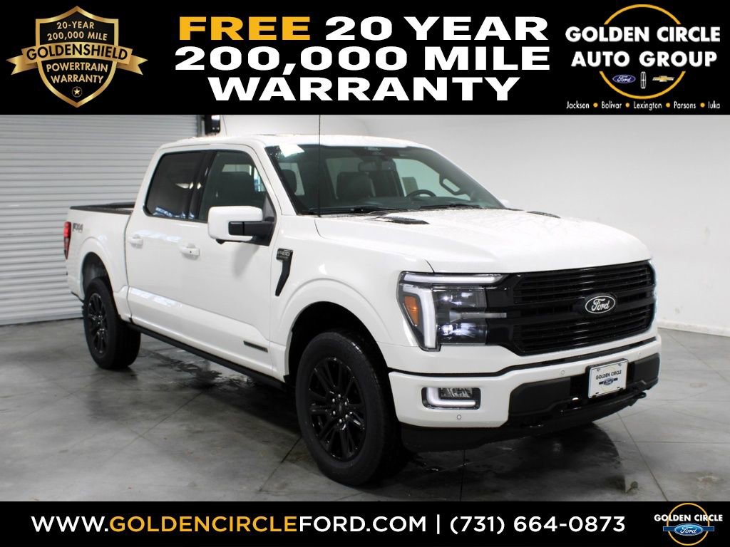 New 2025 Ford F150 Platinum w/ Equipment Group 702A High image 1