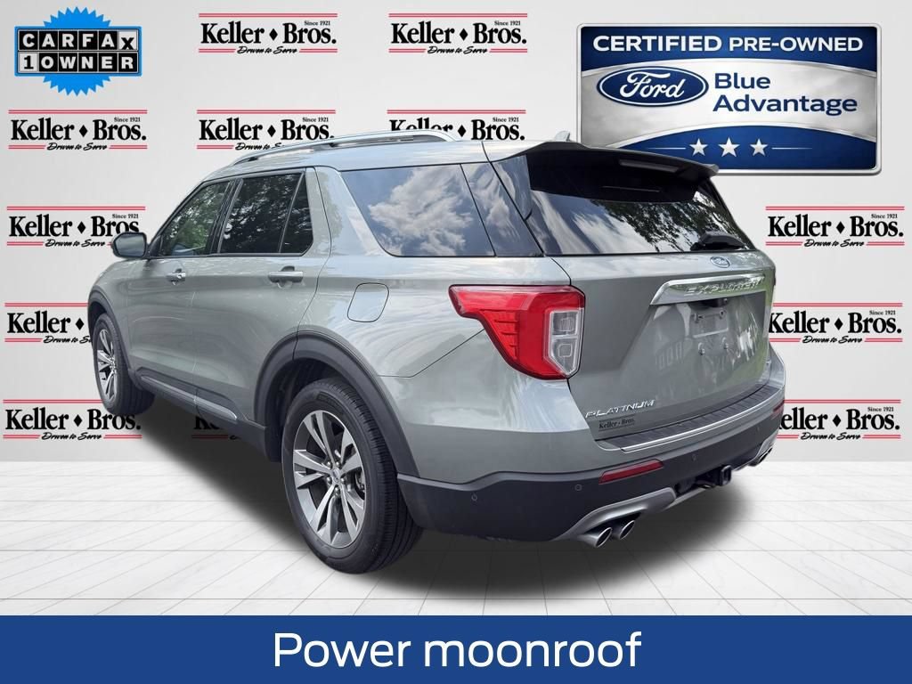 Certified 2020 Ford Explorer Platinum w/ Premium Technology Package AWD/4WD image 5