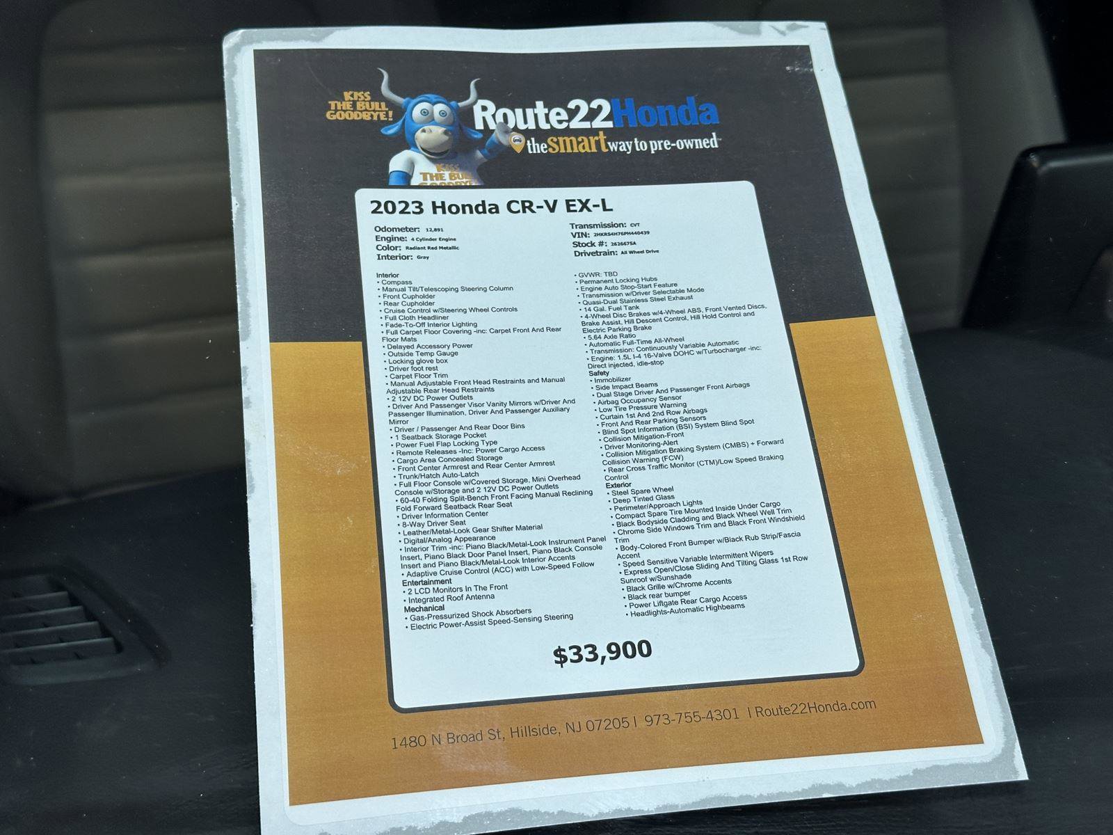 Certified 2023 Honda CR-V EX-L image 40
