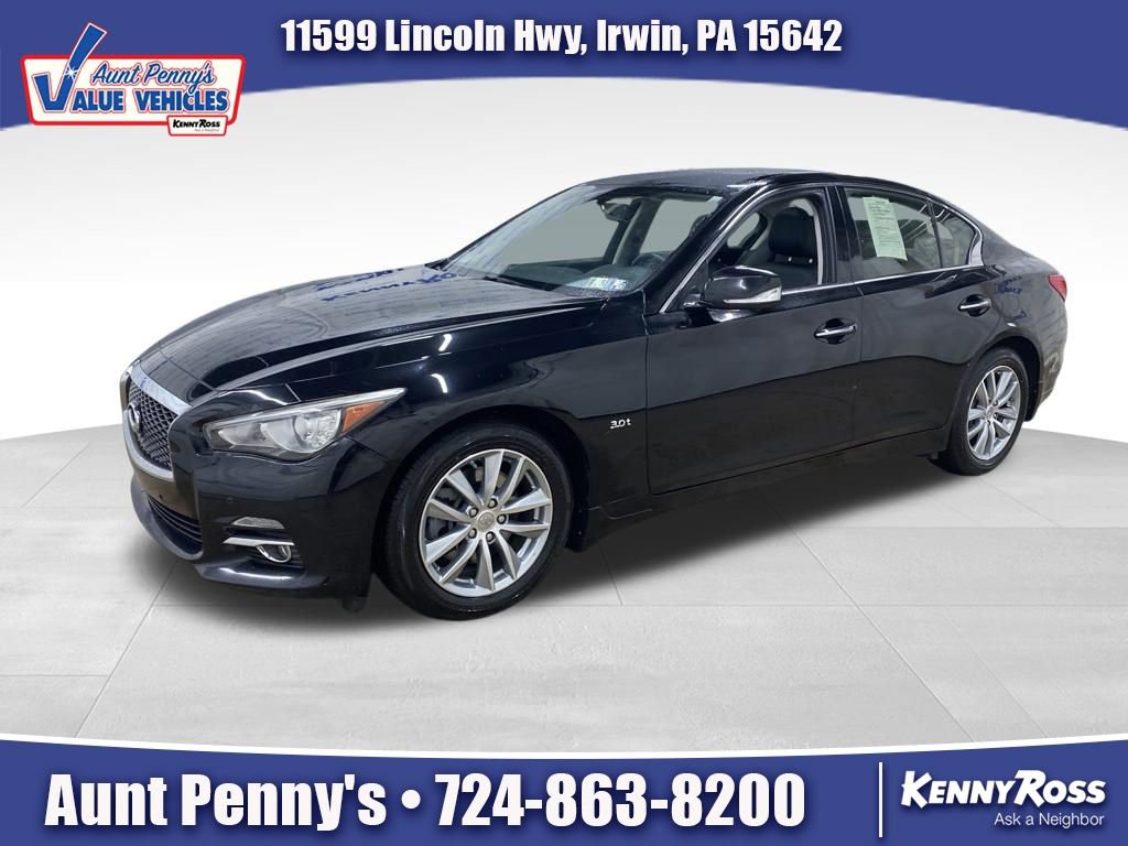 Used 2016 INFINITI Q50 3.0t Premium w/ Driver Assistance Package image 1
