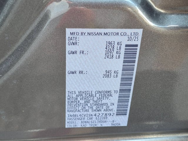 Used 2025 Nissan Altima 2.5 SR FWD image 30