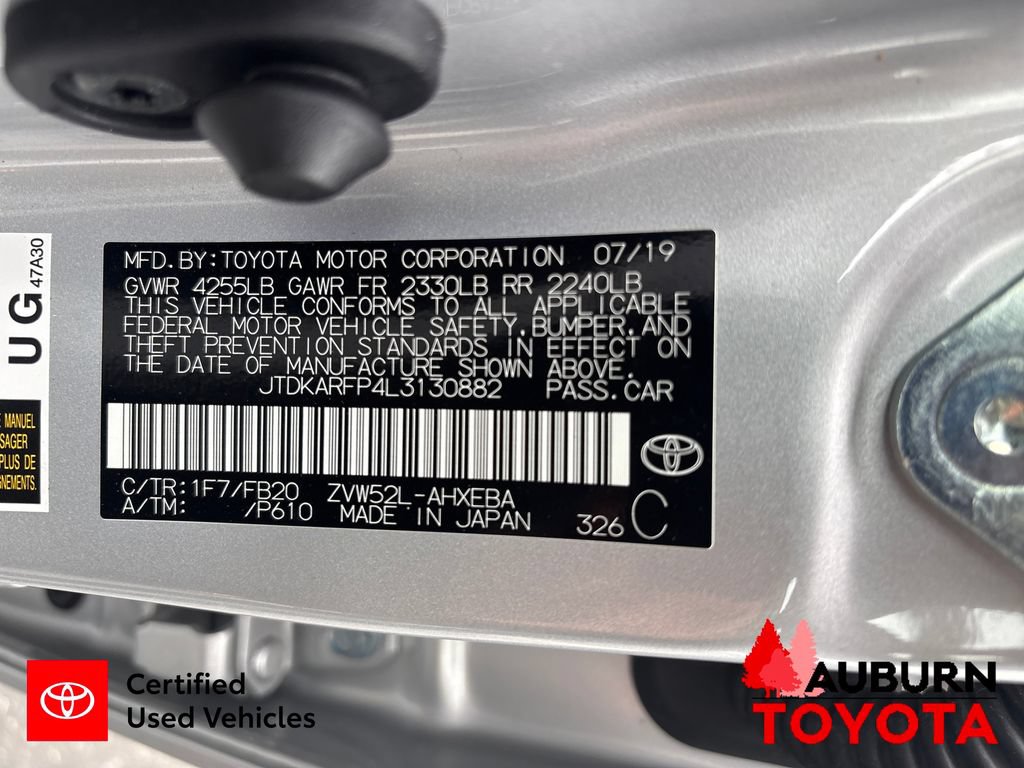 Used 2020 Toyota Prius Prime LE FWD image 15