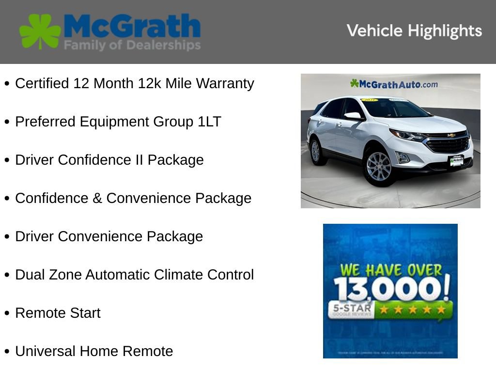 Used 2021 Chevrolet Equinox LT FWD image 3