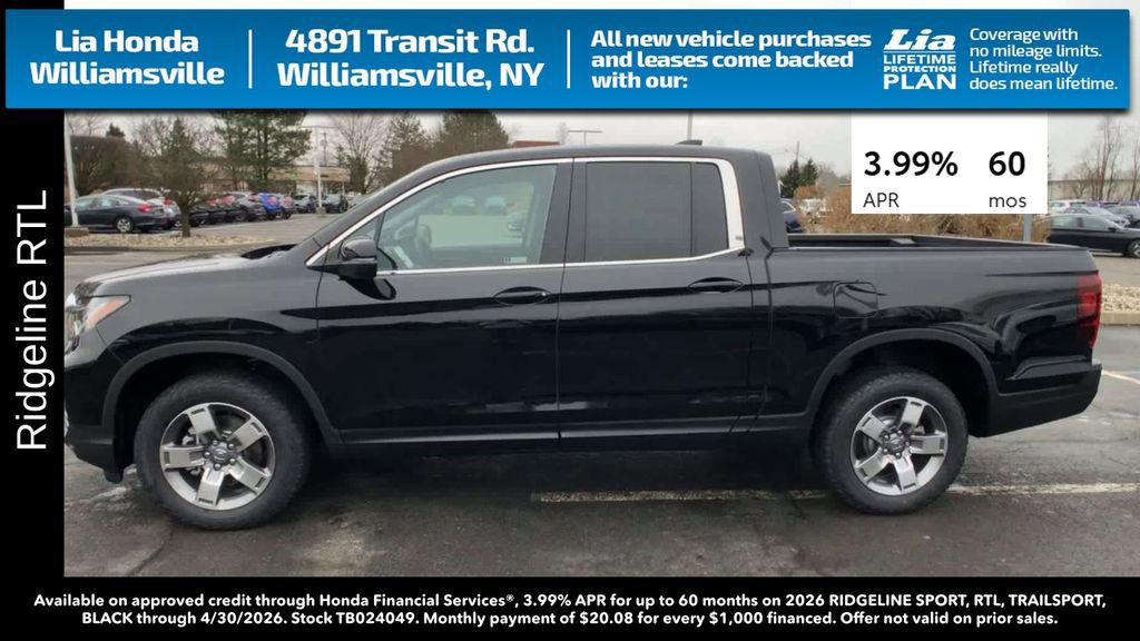 New 2026 Honda Ridgeline RTL image 5
