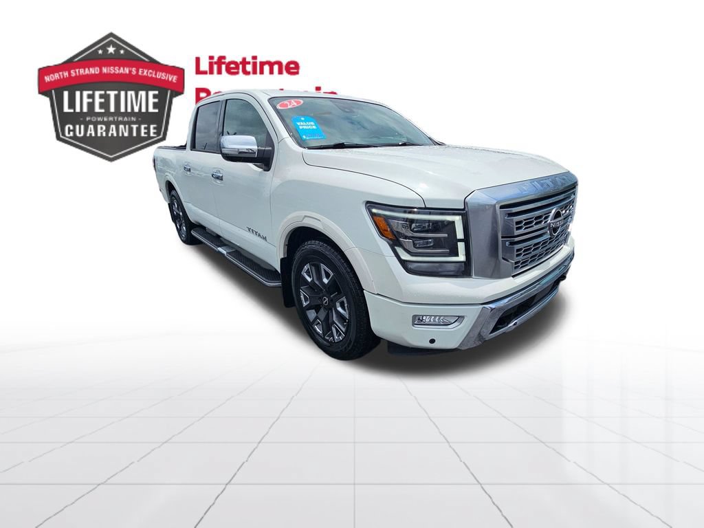 Certified 2024 Nissan Titan Platinum Reserve w/ Moonroof Package RWD image 5