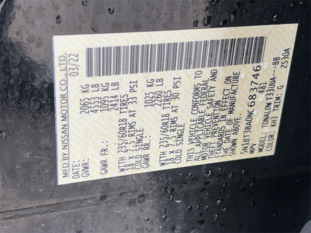 Used 2022 Nissan Rogue SV image 31