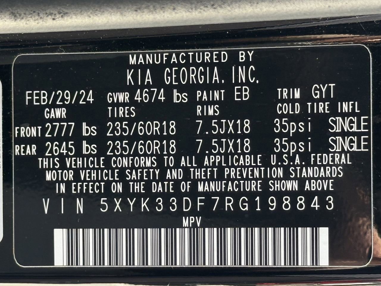 Used 2024 Kia Sportage EX FWD image 26
