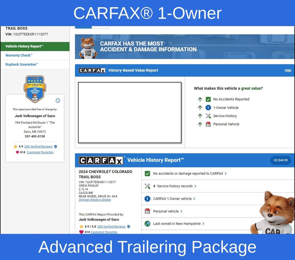 Used 2024 Chevrolet Colorado Trail Boss w/ Technology Package image 11