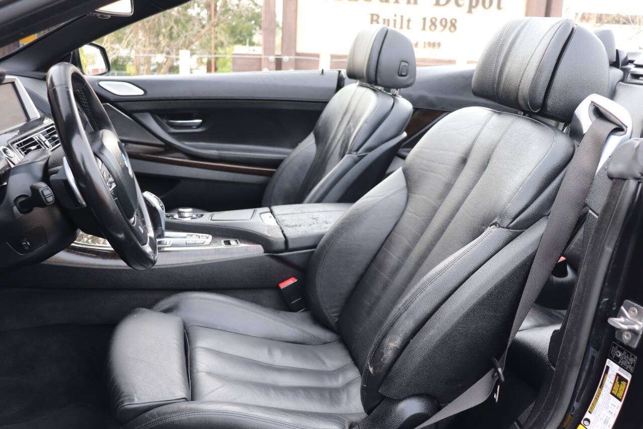 Used 2012 BMW 640i Convertible RWD image 26