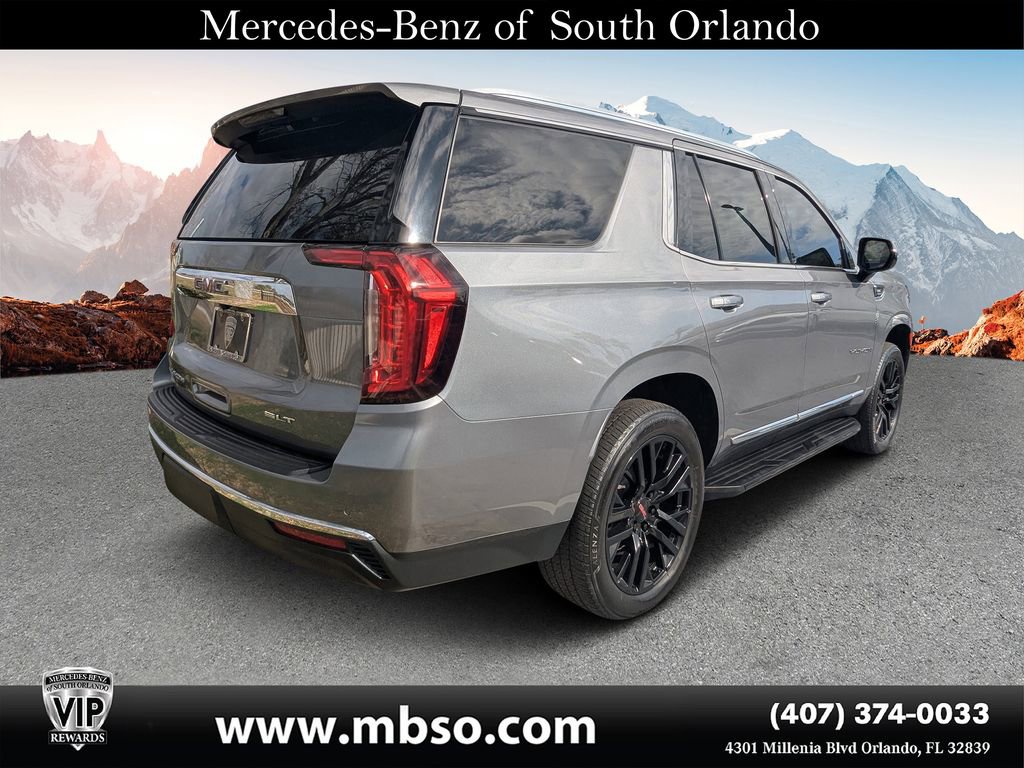 Used 2021 GMC Yukon SLT w/ Rear Media and Nav Package image 18