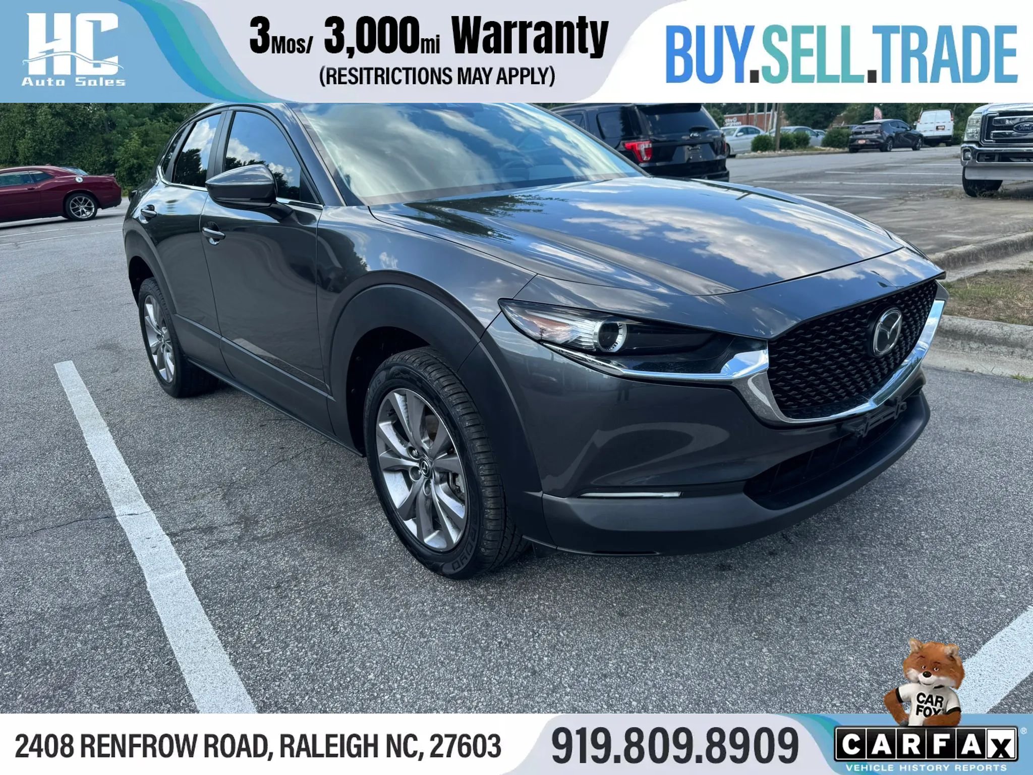 Used 2020 MAZDA CX-30 FWD w/ Select Package image 7