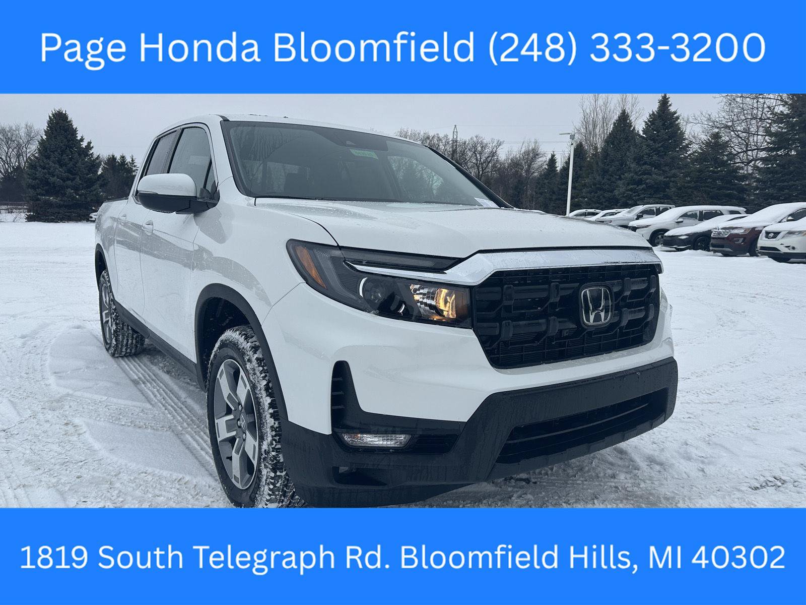 New 2026 Honda Ridgeline RTL image 1