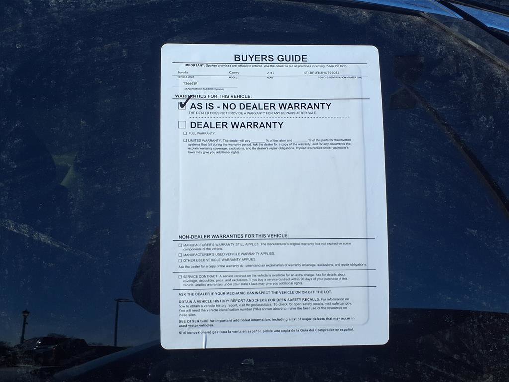 Used 2017 Toyota Camry LE image 35