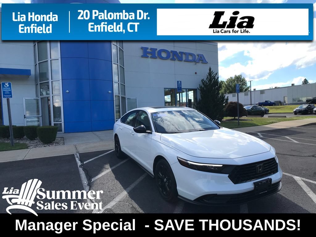 Certified 2025 Honda Accord SE