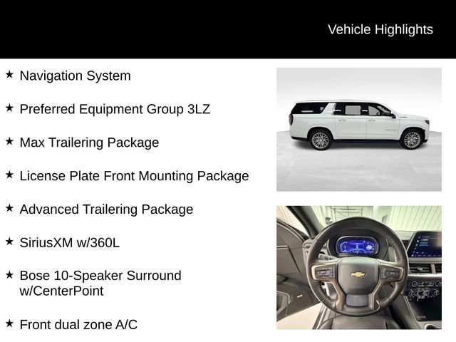 Certified 2024 Chevrolet Suburban High Country w/ Max Trailering Package AWD/4WD image 16