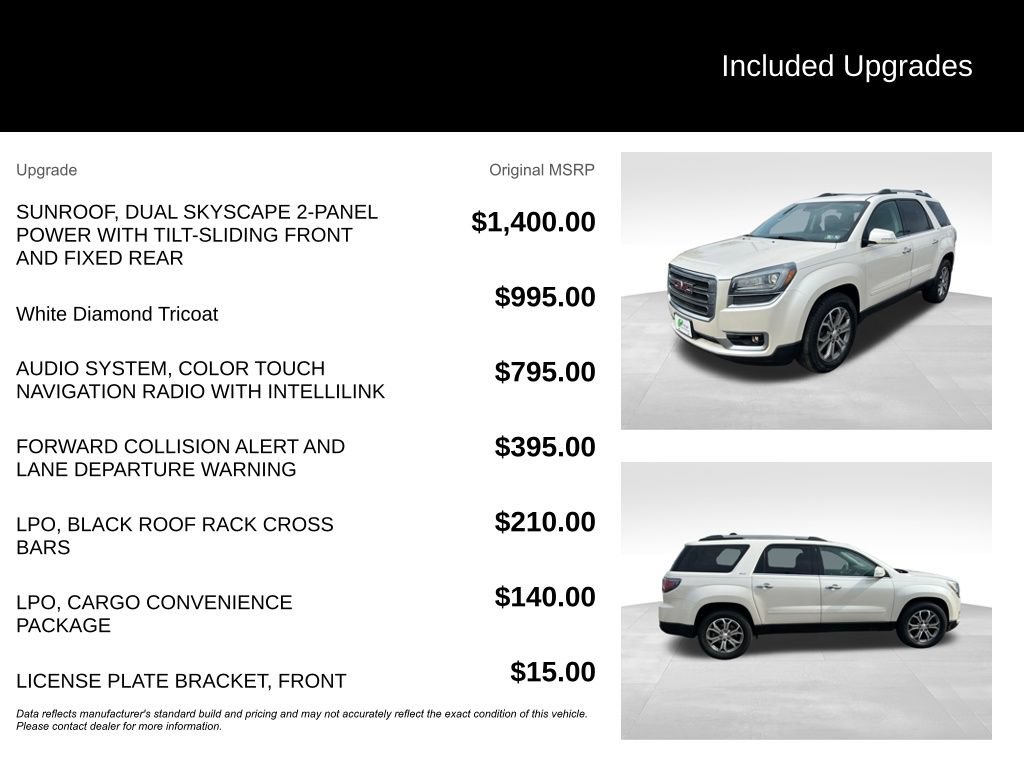 Used 2014 GMC Acadia SLT AWD/4WD image 11