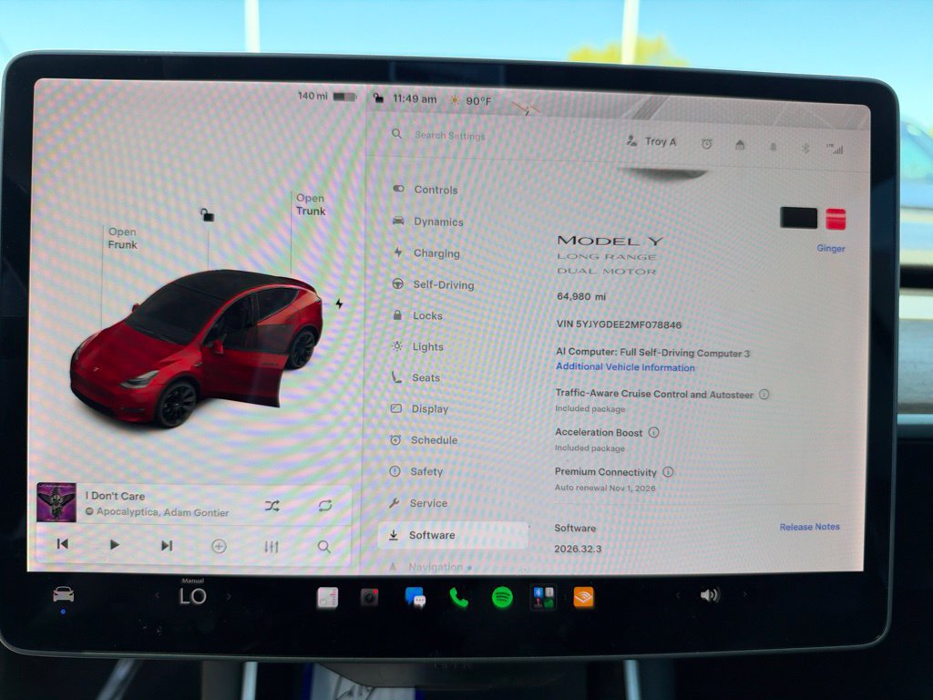 Used 2021 Tesla Model Y Long Range AWD/4WD image 11