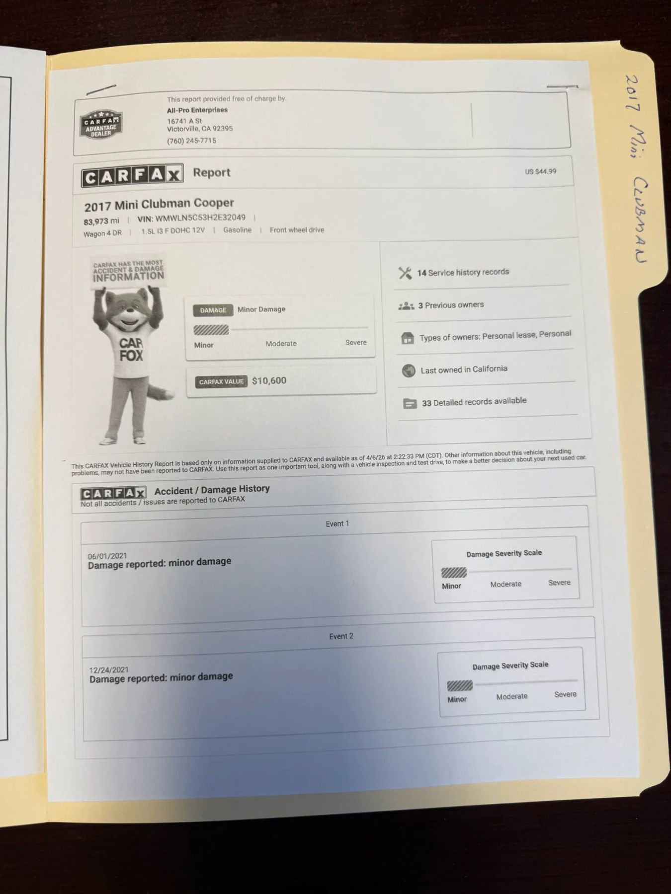 Used 2017 MINI Cooper Clubman image 24