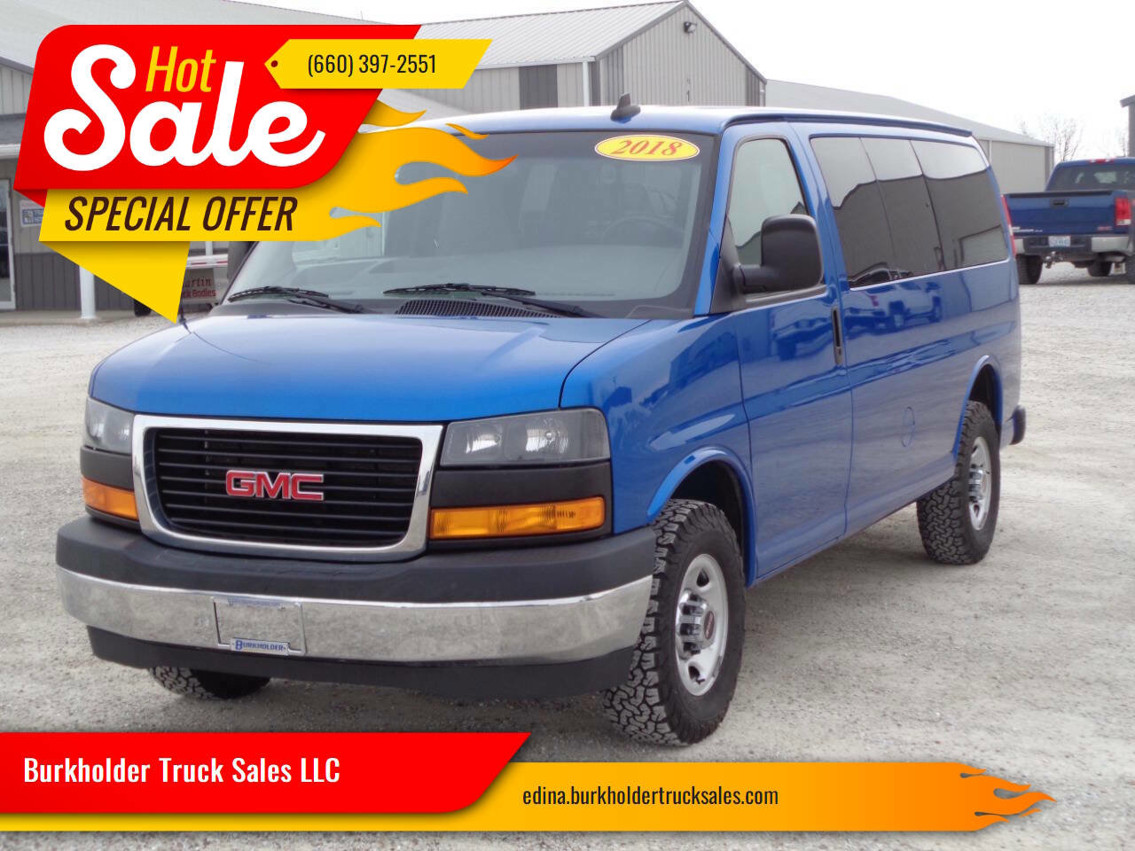 Used 2018 GMC Savana 3500 LT w/ LT Preferred Equipment Group image 1