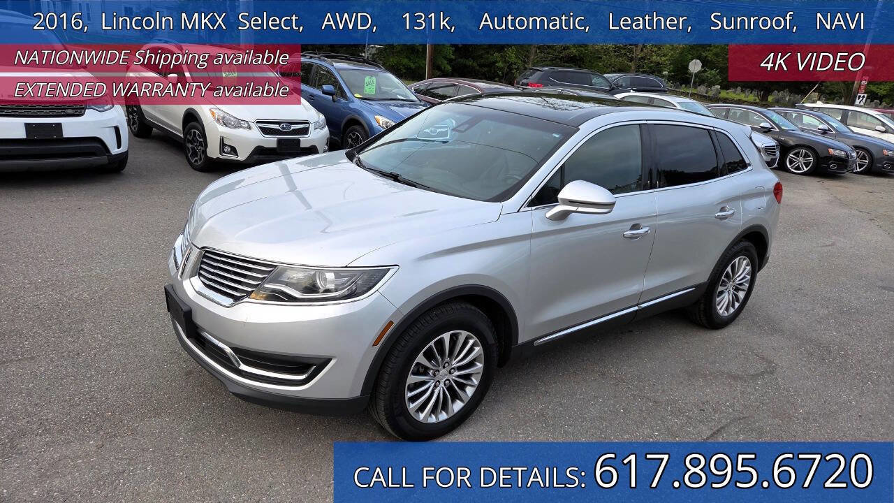 Used 2016 Lincoln MKX Select w/ Select Plus Package AWD/4WD video 1